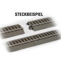 Märklin H0 C-Gleis (mit Bettung) 24672 Bogenweiche, rechts 1 St. Märklin H0 C-Gleis (mit Bettung) 24672 Bogenweiche, rechts 1 St.