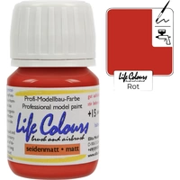 Elita LC000021-SM-015 Modellbau-Farbe Rot 15ml Elita LC000021-SM-015 Modellbau-Farbe Rot 15ml