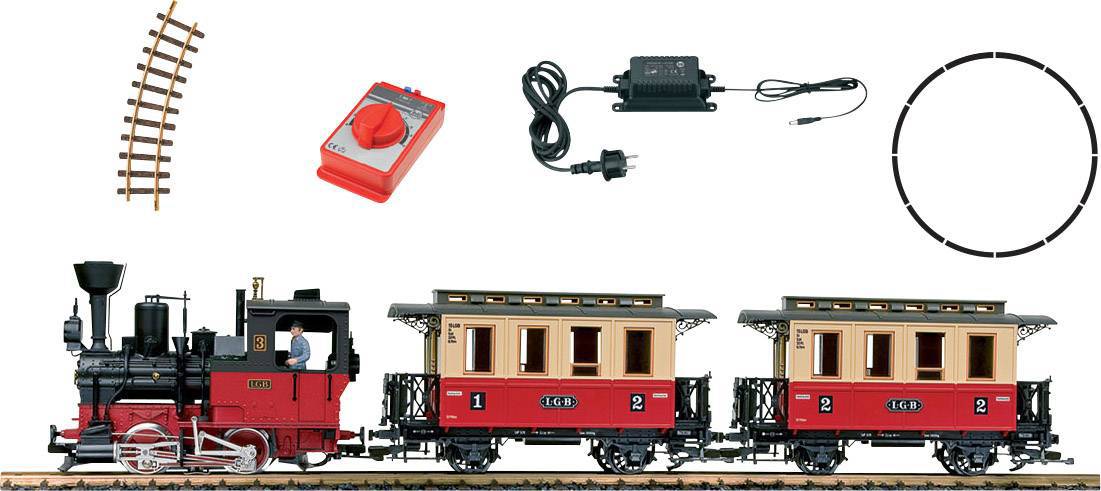 LGB L 70302G Personenzug Start-Set mit Sound