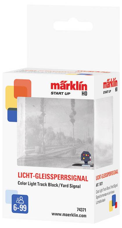 Märklin Start up 74371 H0 Lichtsignal Nieder Gleissperrsignal Fertigmodell