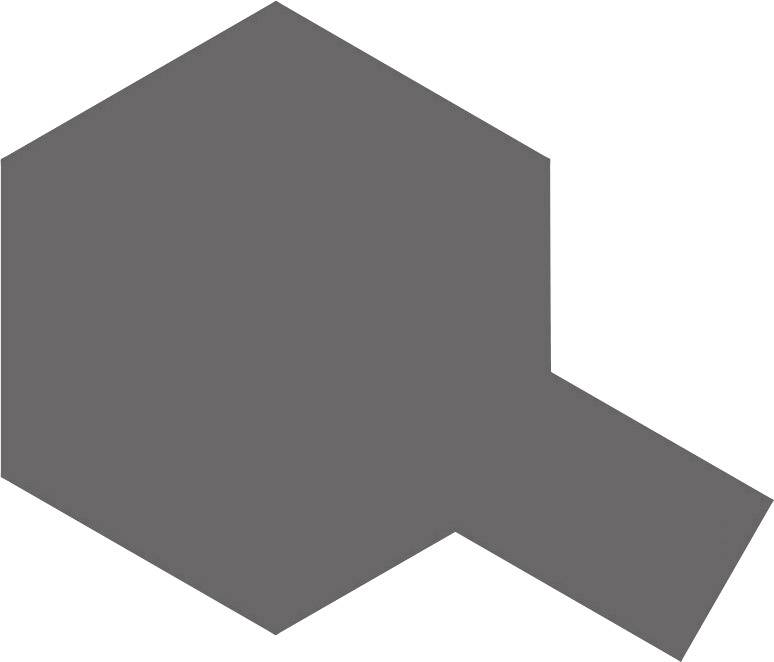 Graues, sechseckiges Puzzle-Teil mit einem länglichen Anhang auf der rechten Seite.