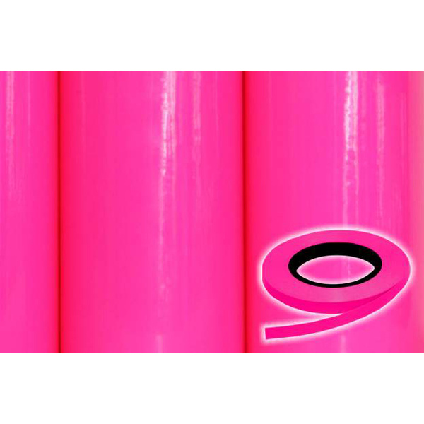 Oracover 26-014-001 Zierstreifen Oraline (L x B) 15m x 1mm Neon-Pink (fluoreszierend)