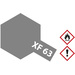 Tamiya Airbrush-Acrylfarbe German-Grau (matt) XF-63 Glasbehälter 23 ml