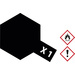 Tamiya Acrylfarbe Schwarz (glänzend) X-1 Glasbehälter 23ml