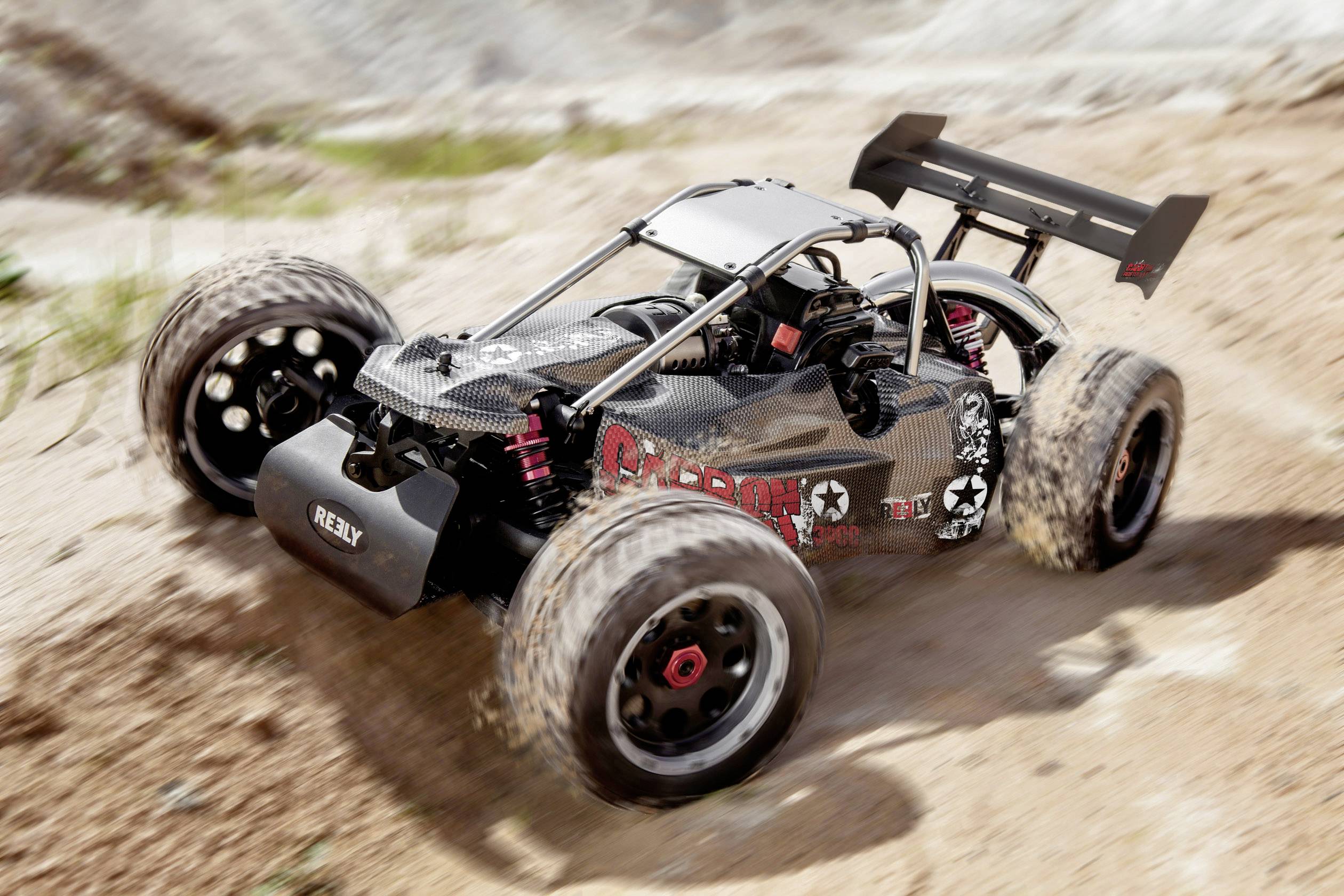 Reely Carbon Fighter III Limited-Edition 1:6 RC Modellauto Benzin Buggy Heckantrieb (2WD) RtR 2,4GHz Limitiert