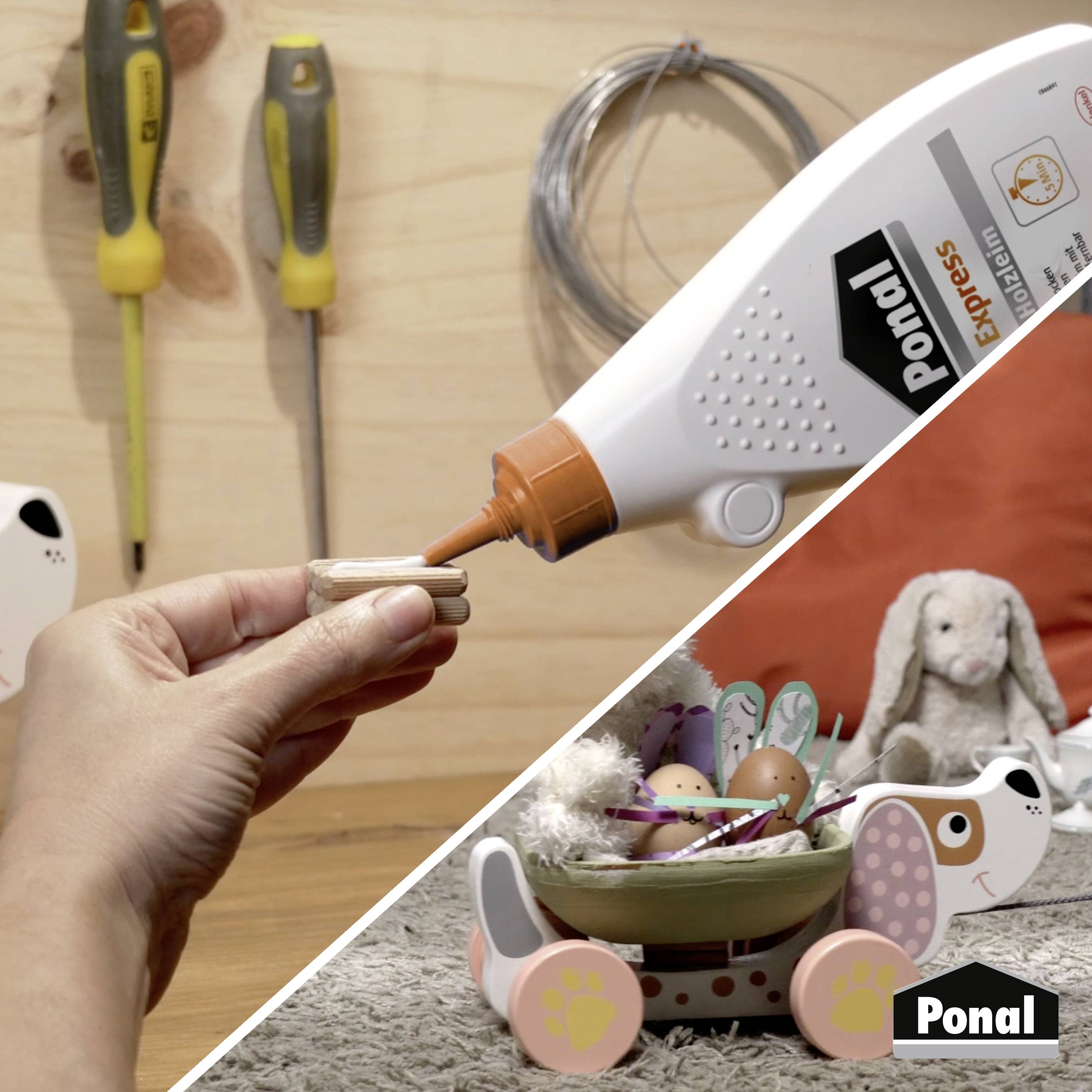 Ponal EXPRESS Holzleim PN18X 225g