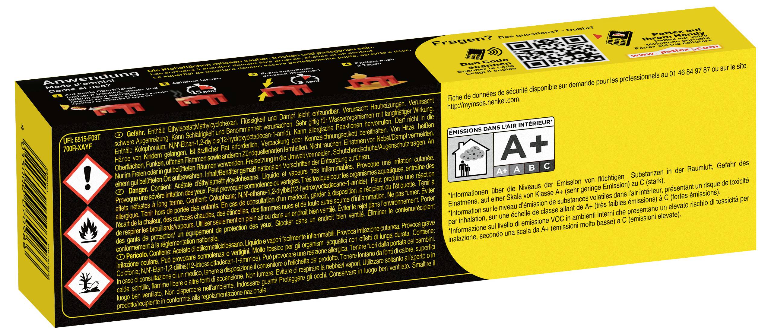 Pattex Kraftkleber compact Kontaktkleber PCG2C 125g