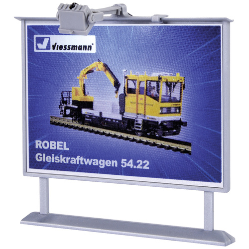 Viessmann Modelltechnik 6336 H0 Werbetafel mit LED Fertigmodell
