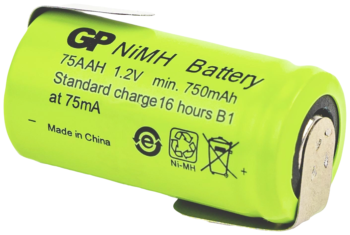 GP Batteries GPIND75AAH1A1PC1 Ersatzakku 1.5 V 750 mAh
