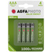 AgfaPhoto HR03 Pile rechargeable LR3 (AAA) NiMH 900 mAh 1.2 V 4 pc(s)