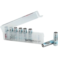 Ansmann Foto Plus 8 Batteriebox 8x Micro (AAA), Mignon (AA), CR 123 (L x B x H) 160 x 22 x 55mm Ansmann Foto Plus 8 Batteriebox 8x Micro (AAA), Mignon (AA), CR 123 (L x B x H) 160 x 22 x 55mm
