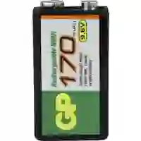 GP GPIND17R9HC1 9V Block-Akku NiMH 170 mAh 9.6V 1St. GP GPIND17R9HC1 9V Block-Akku NiMH 170 mAh 9.6V 1St.
