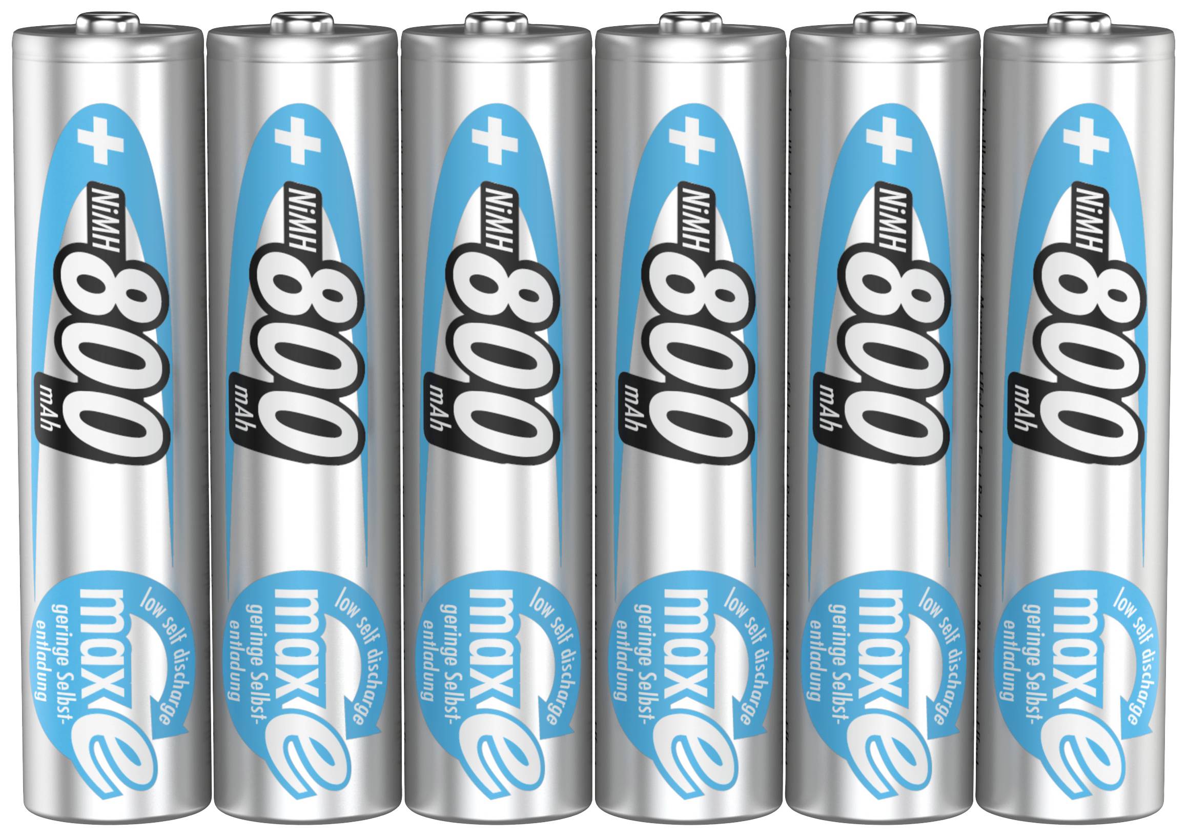 Ansmann maxE HR03 Micro (AAA)-Akku NiMH 800 mAh 1.2V 6St.