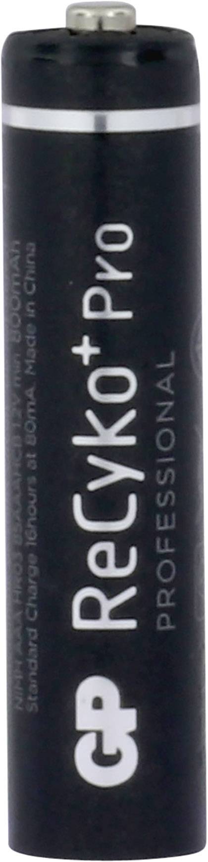 GP Batteries ReCyko+ HR03 Micro (AAA)-Akku NiMH 800 mAh 1.2V 4St.