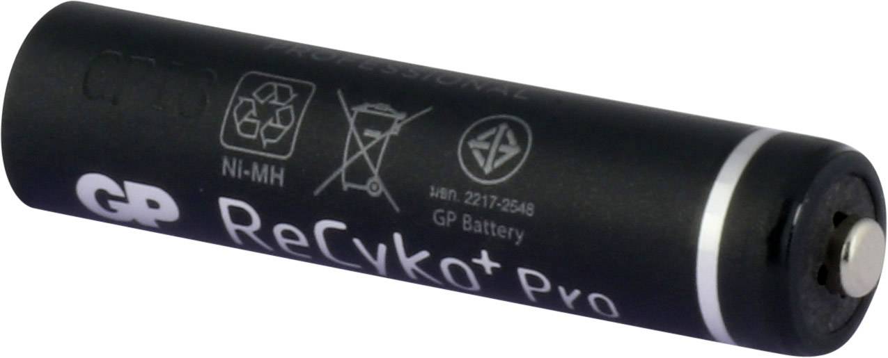 GP Batteries ReCyko+ HR03 Micro (AAA)-Akku NiMH 800 mAh 1.2 V 4 St.