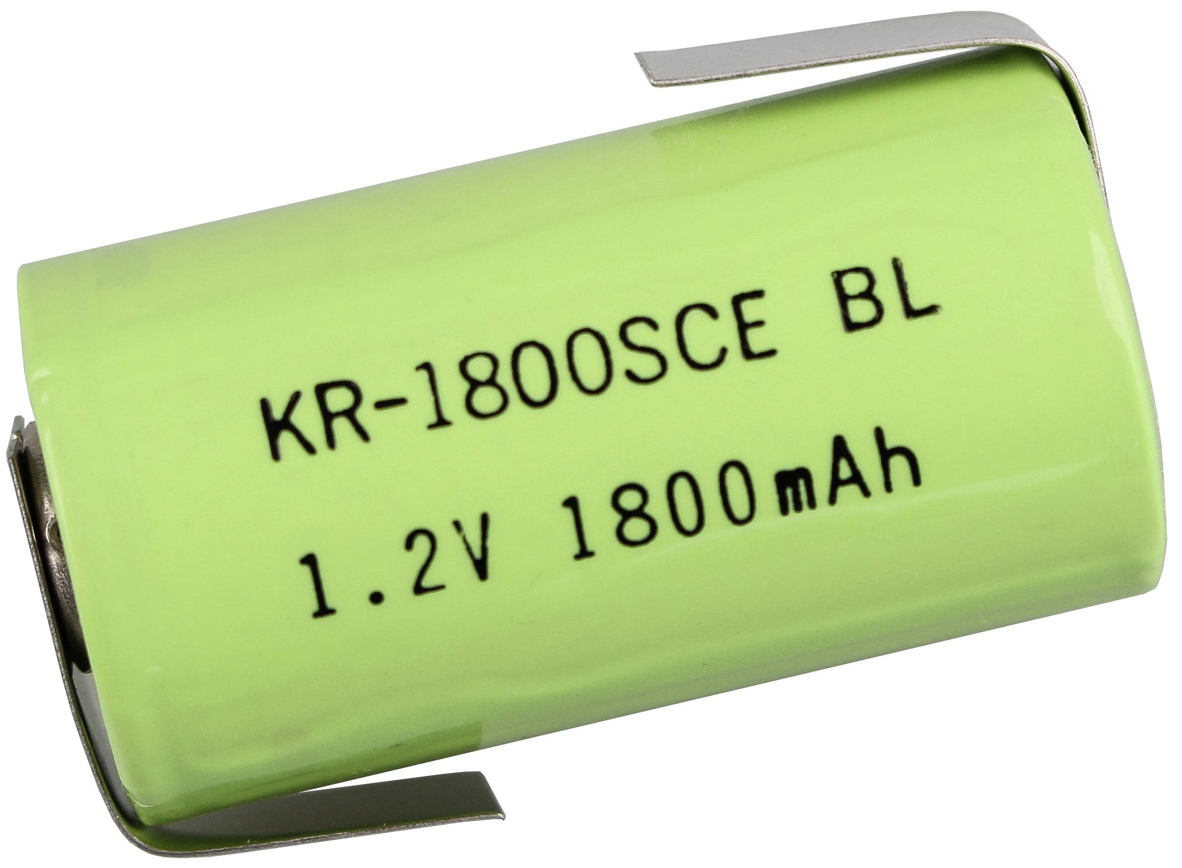 Furukawa Battery Sub-C ZLF Spezial-Akku Sub-C Z-Lötfahne NiCd 1.2 V 1800 mAh 1 St.
