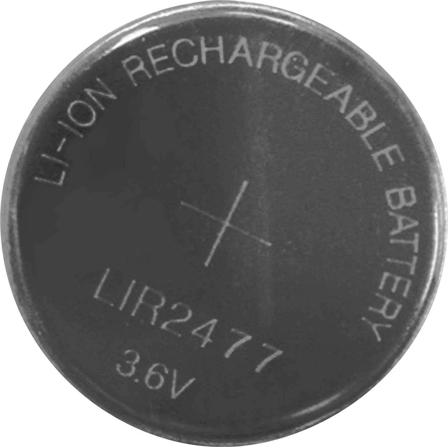 LIR2477 Knopfzellen-Akku LIR 2477 Lithium 180 mAh 3.6V 1St.
