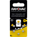 Rayovac Hearing Aid Batteries 10 Bli 6 Knopfzelle ZA 10 Zink-Luft 105 mAh 1.4 V 6 St.