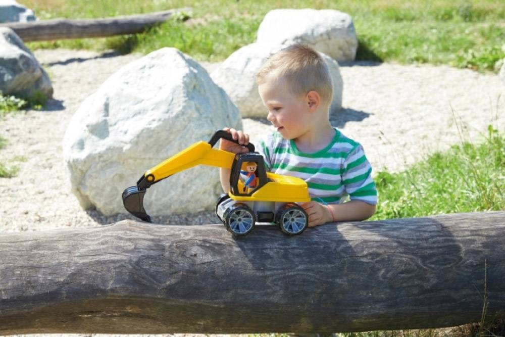 Truxx Bagger, Schaukarton