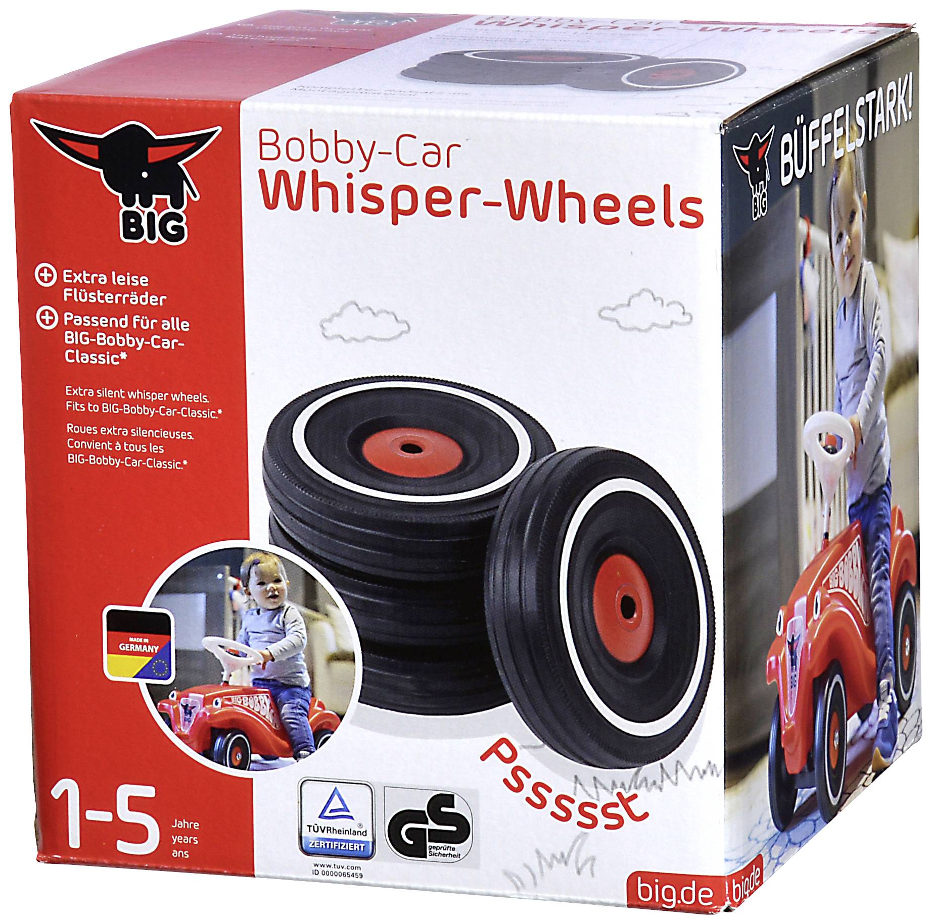 BIG Bobby Car Flüsterräder