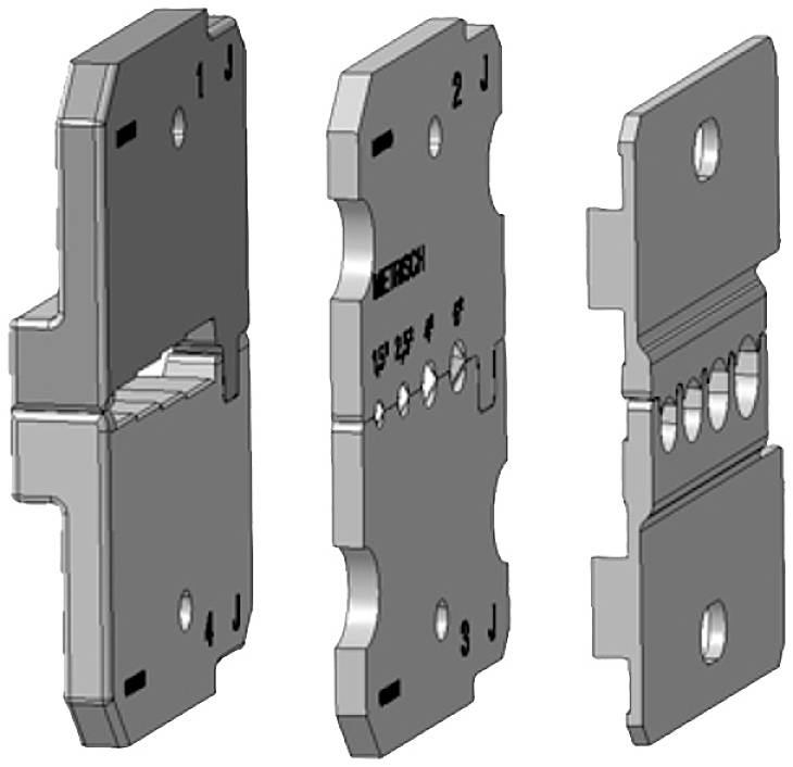 Weidmüller AIE M-SPX 9204570000 Abisolierzangen-Messer 1.5 bis 6mm² Passend für Marke (Zangen) Weidmüller