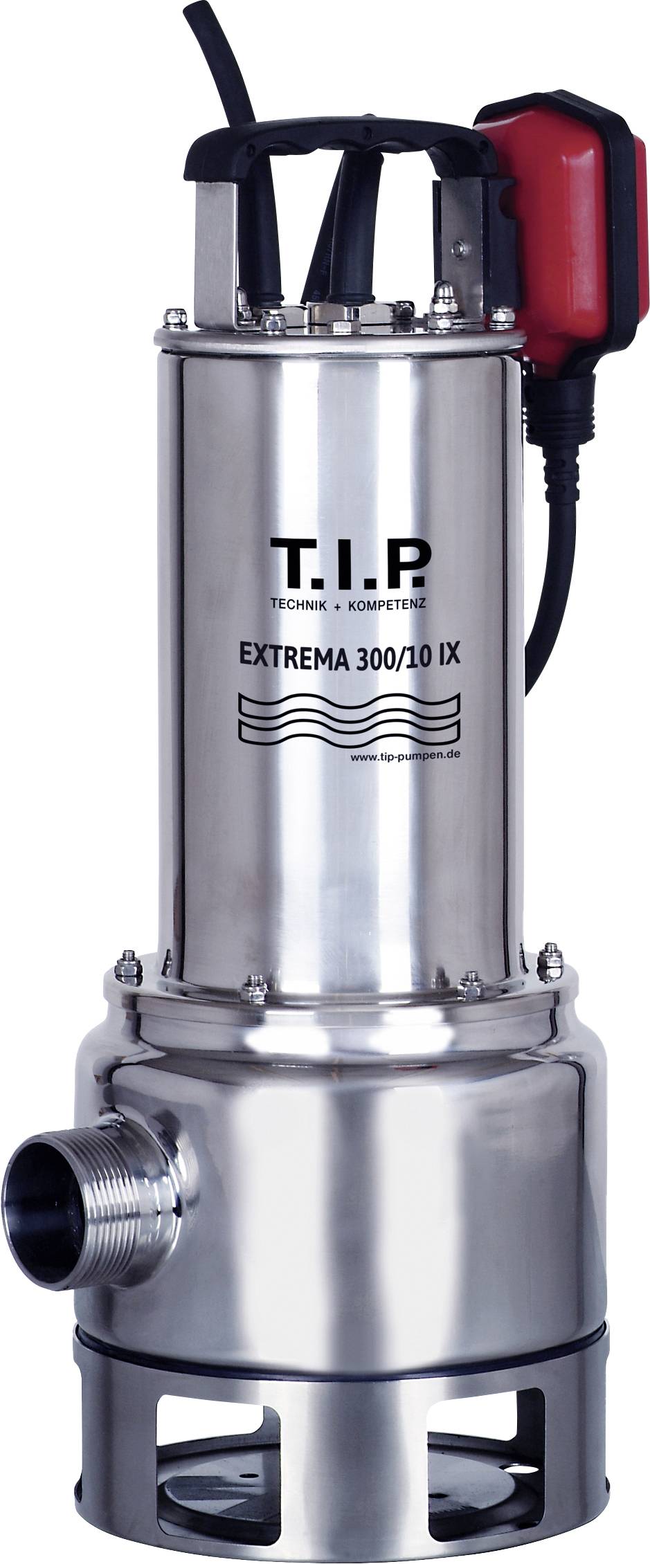 T.I.P. - Technische Industrie Produkte 30072 Extrema 300/10 IX Schmutzwasser-Tauchpumpe 19500 l/h 1