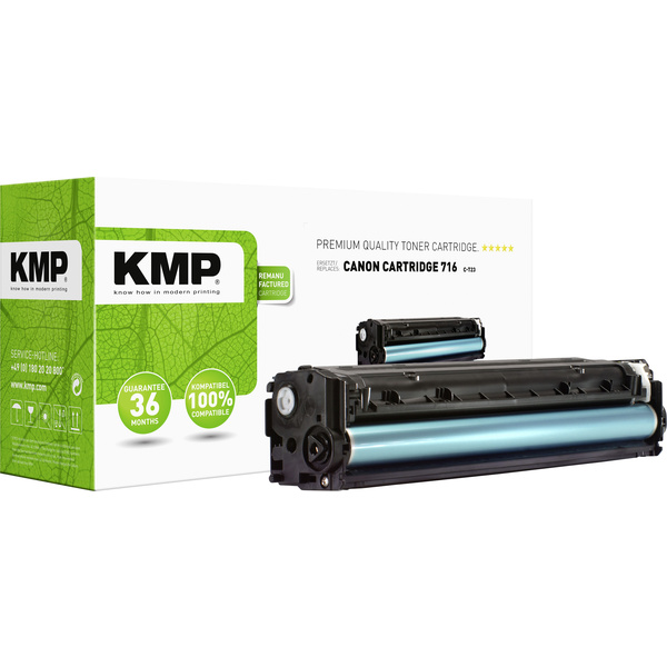KMP Toner ersetzt Canon 716 Kompatibel Schwarz 2300 Seiten C-T23