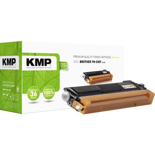 KMP Toner ersetzt Brother TN-230Y, TN230Y Kompatibel Gelb 1400 Seiten B-T35