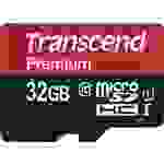 Transcend Premium microSDHC-Karte 32 GB Class 10, UHS-I