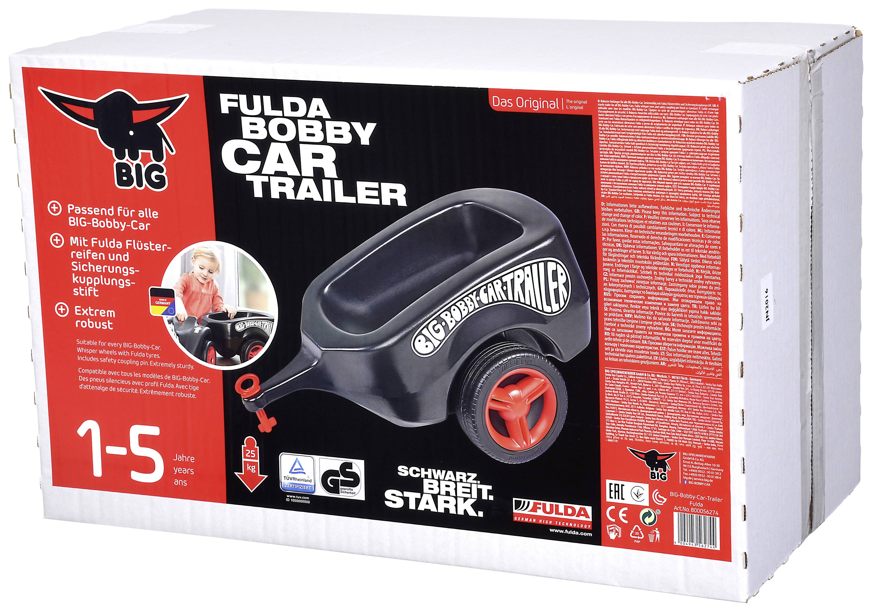 Fulda Bobby Car Classic Anhänger