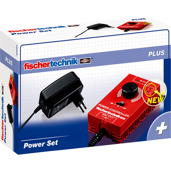 Fischertechnik 505283 PLUS Power Set Elektronik Netzgerät ab 7 Jahre