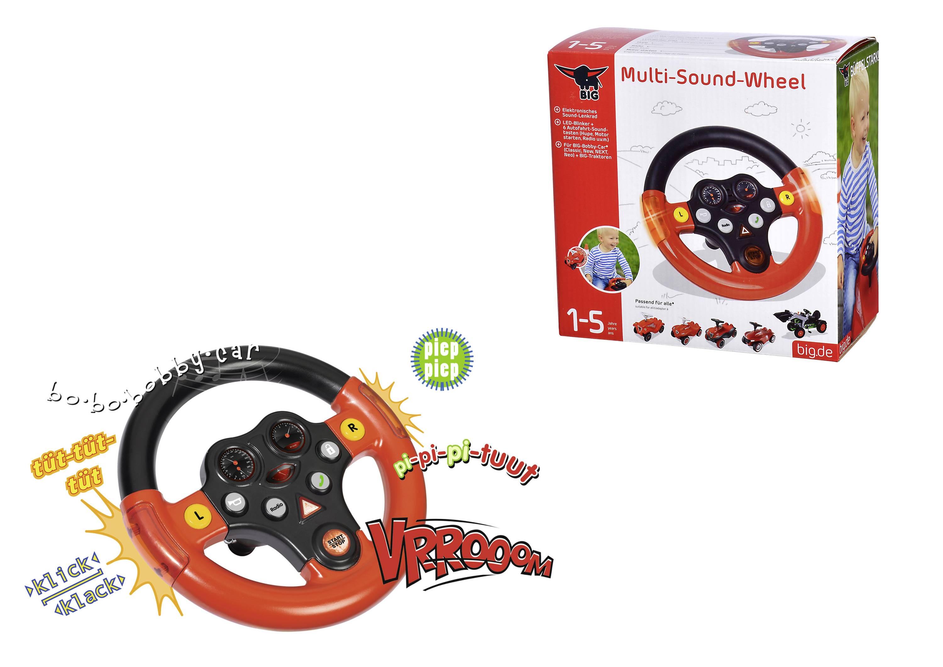 BIG Bobby Car Multi Sound Lenkrad