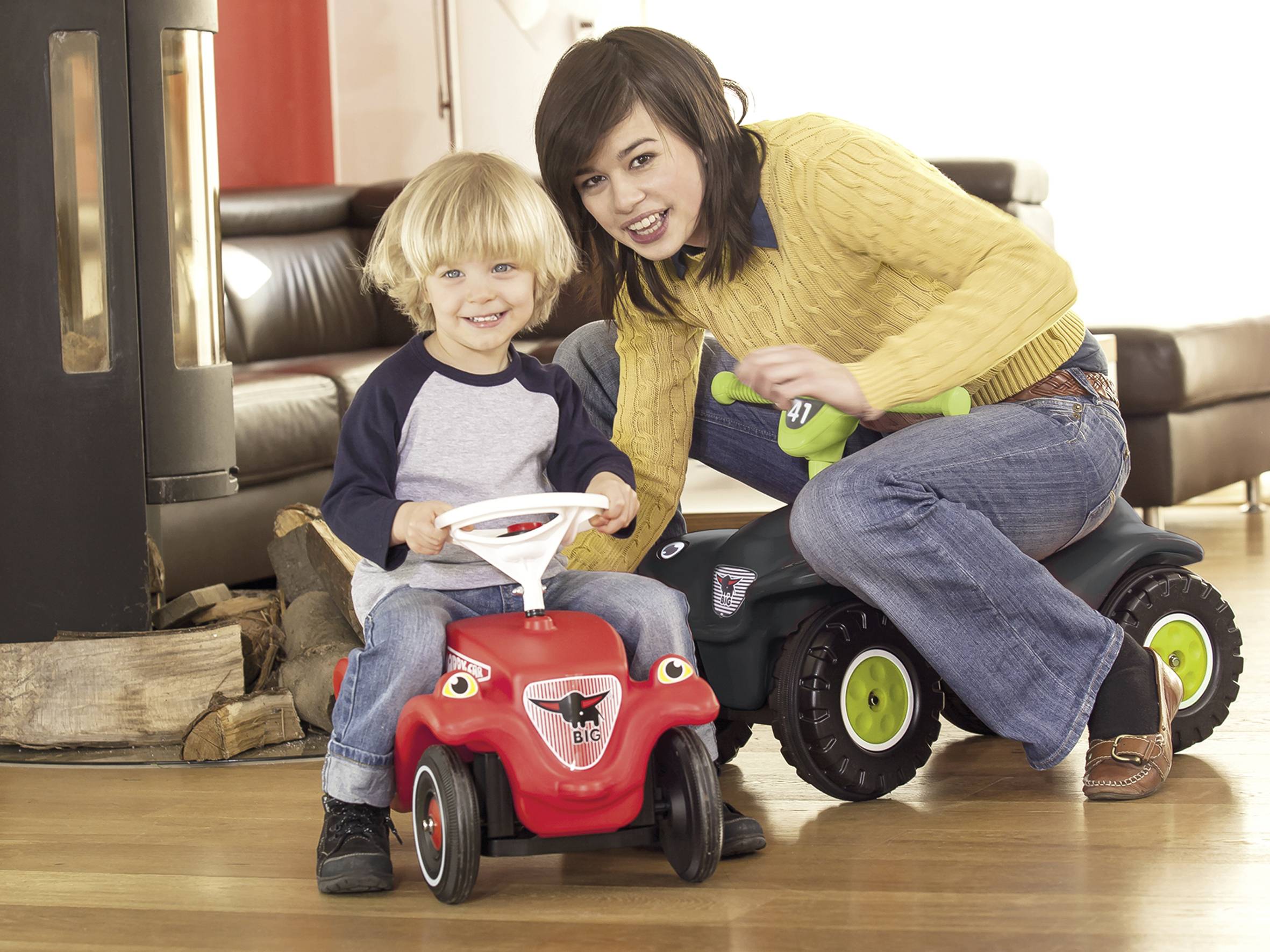 BIG Bobby Quad Racing Bobby-Car