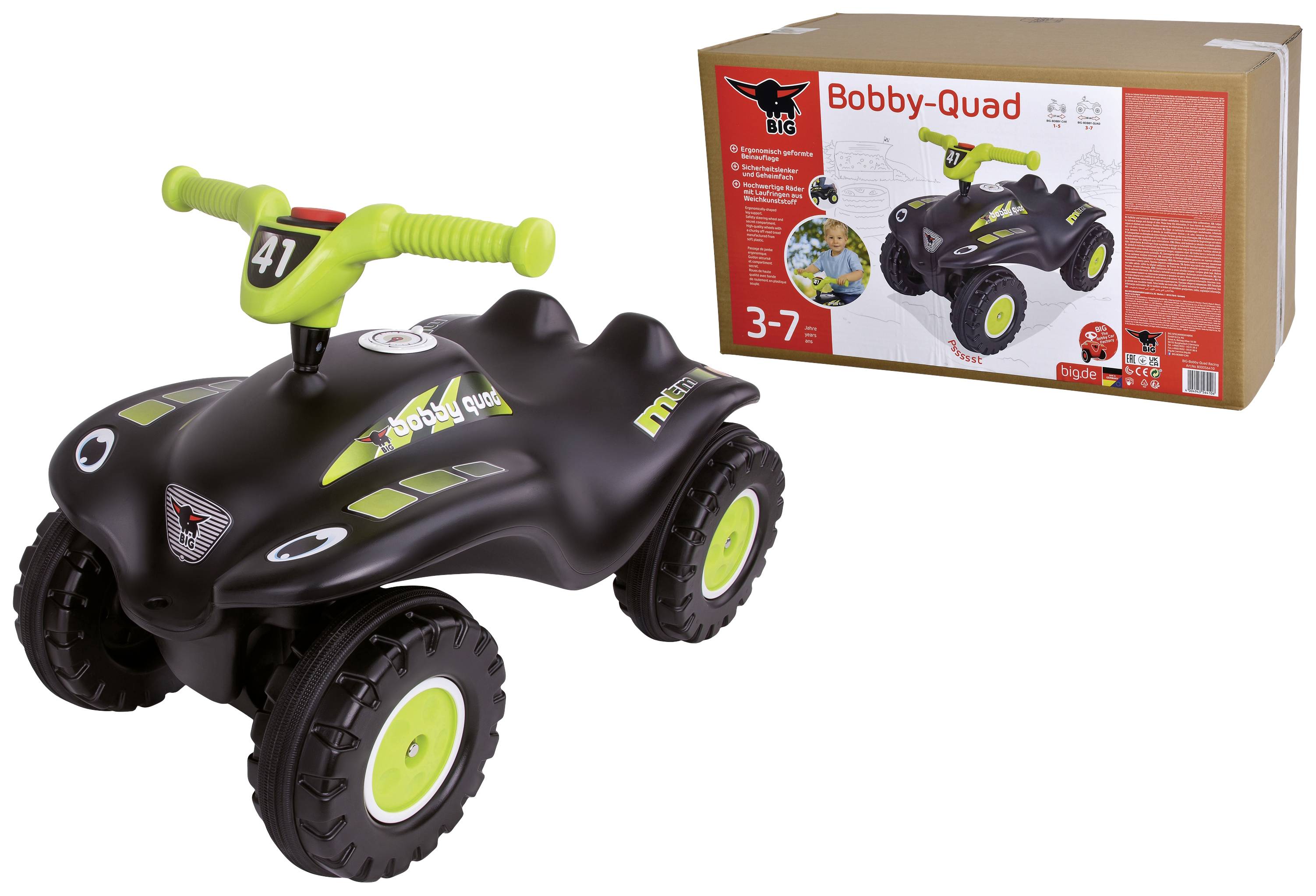 BIG Bobby Quad Racing Bobby-Car