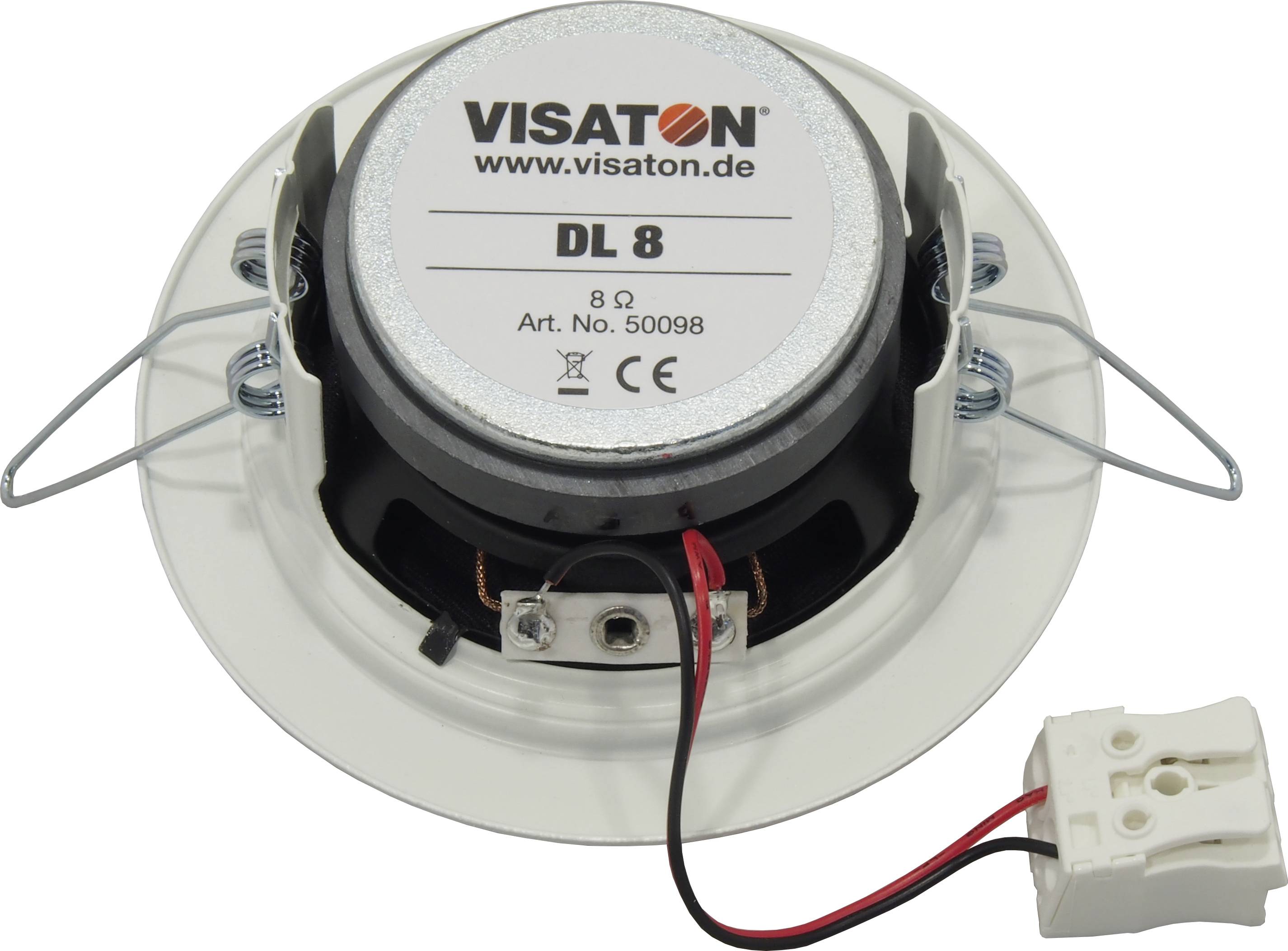 Visaton DL 8 - 100V Deckenlautsprecher 30W 8Ω Weiß 1St.