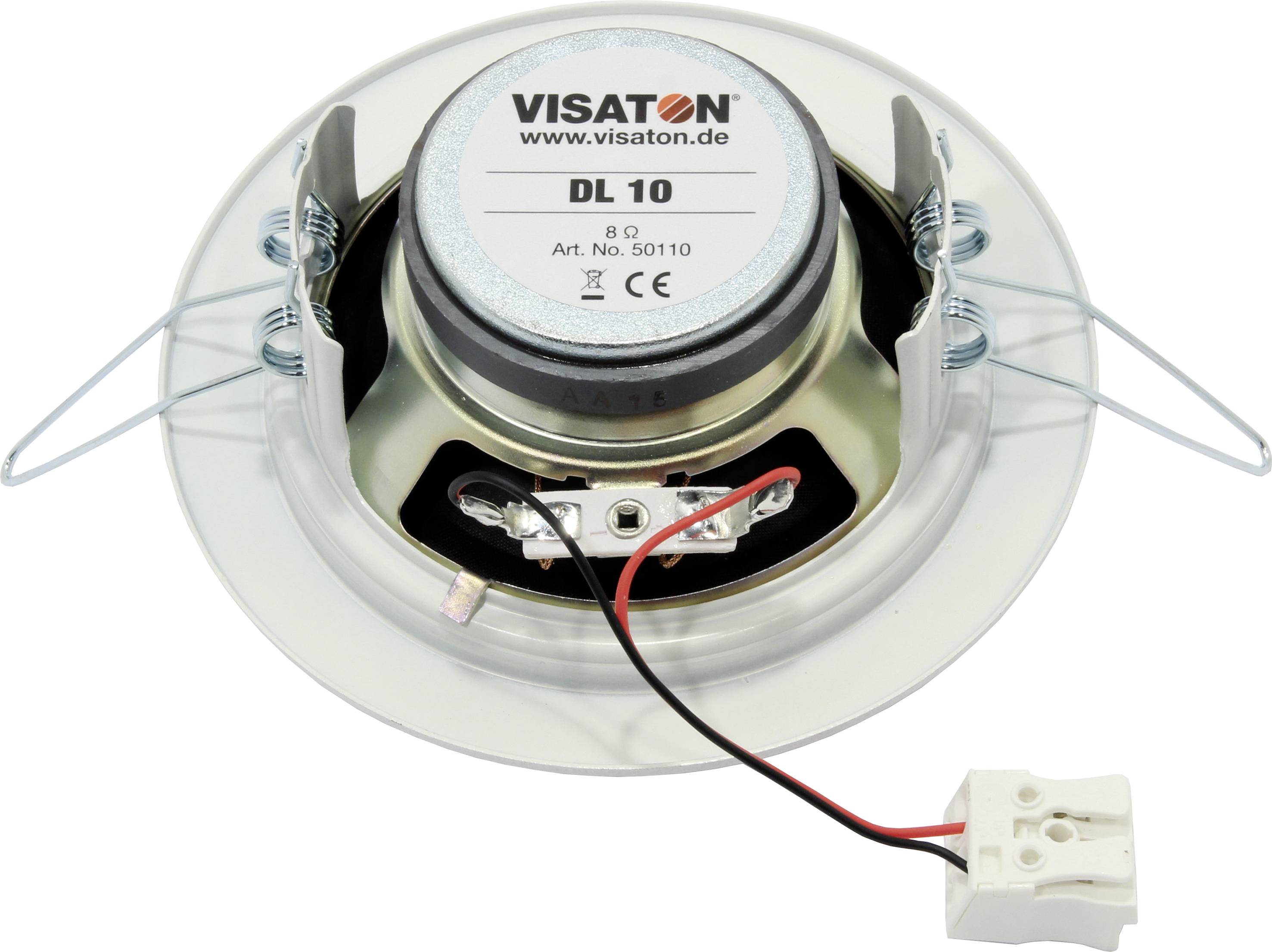 Visaton DL 10 - 8 Ohm Deckenlautsprecher 30 W Weiß 1 St.