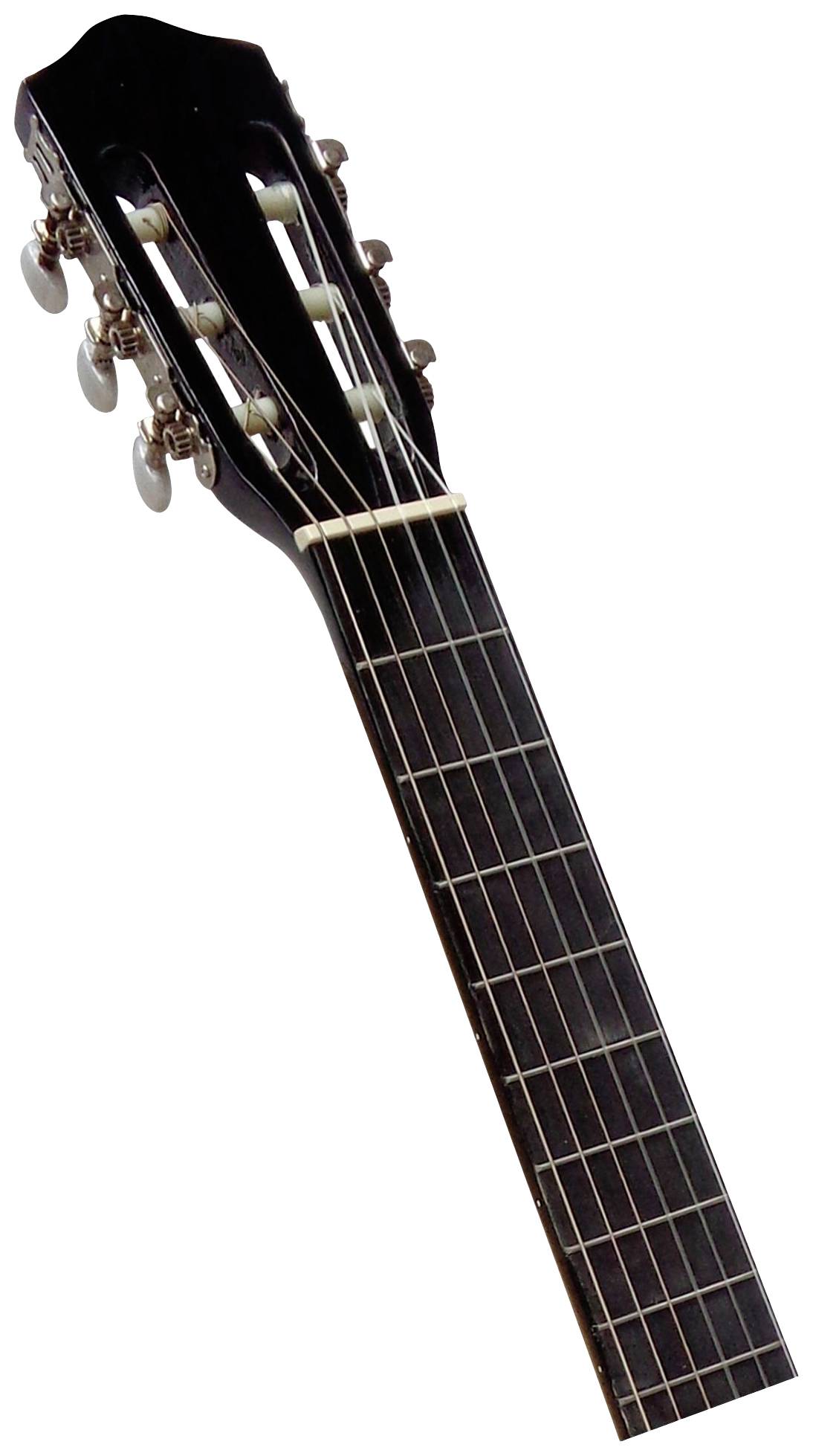 MSA Musikinstrumente C21 Konzertgitarre 4/4 Schwarz