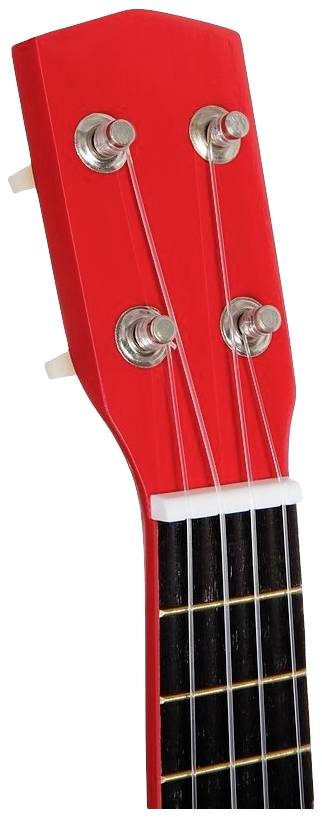 MSA Musikinstrumente UK 31 Ukulele Rot, Weiß