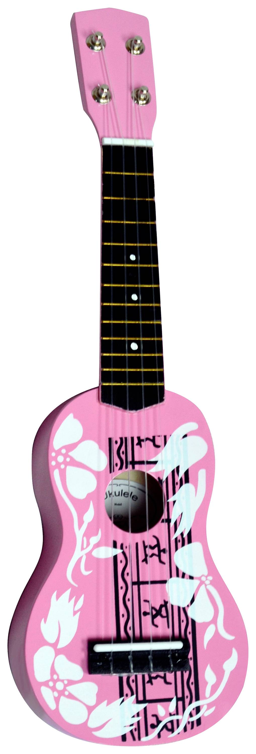 MSA Musikinstrumente UK 35 Ukulele Rosa, Weiß