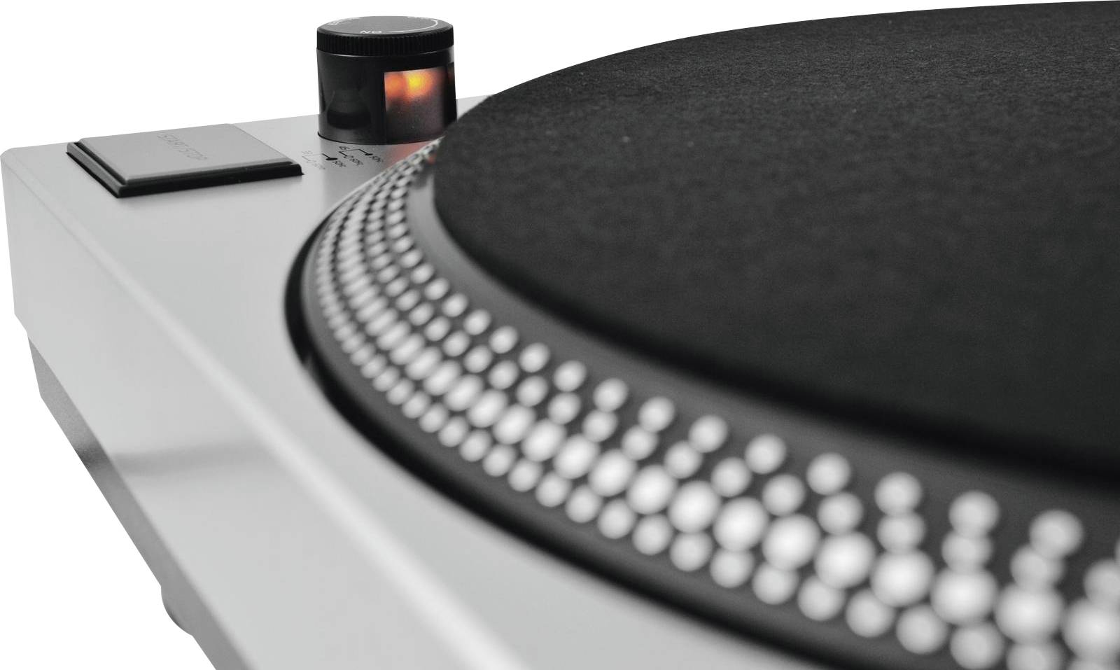 Omnitronic BD-1350 Plattenspieler Riemenantrieb Silber