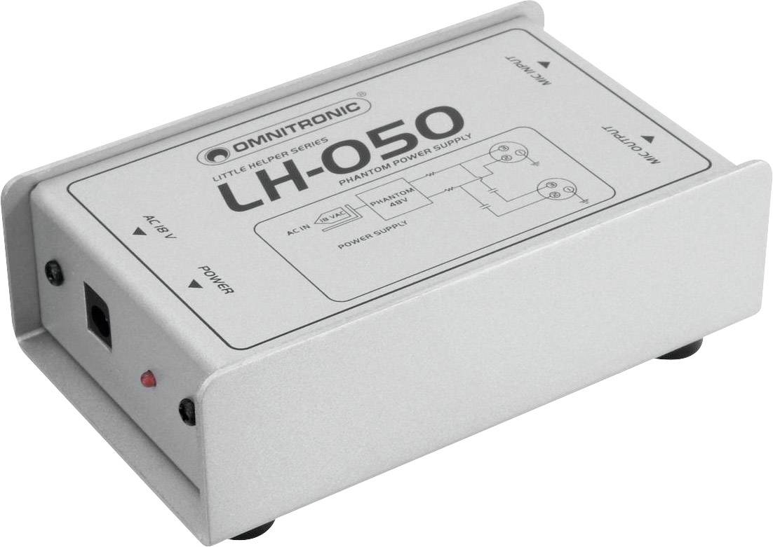 Omnitronic LH-050 Phantom-Speiseadapter