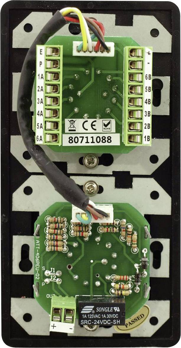 Omnitronic 80711088 Einbau ELA-Programmwähler Schwarz