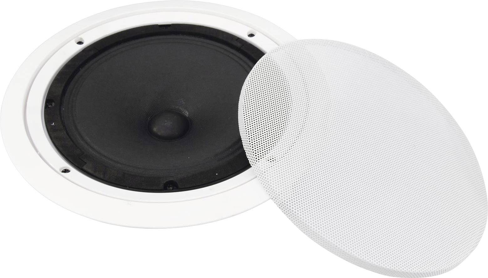 Omnitronic CS-8 Einbaulautsprecher 10 W 100 V Weiß 1 St.