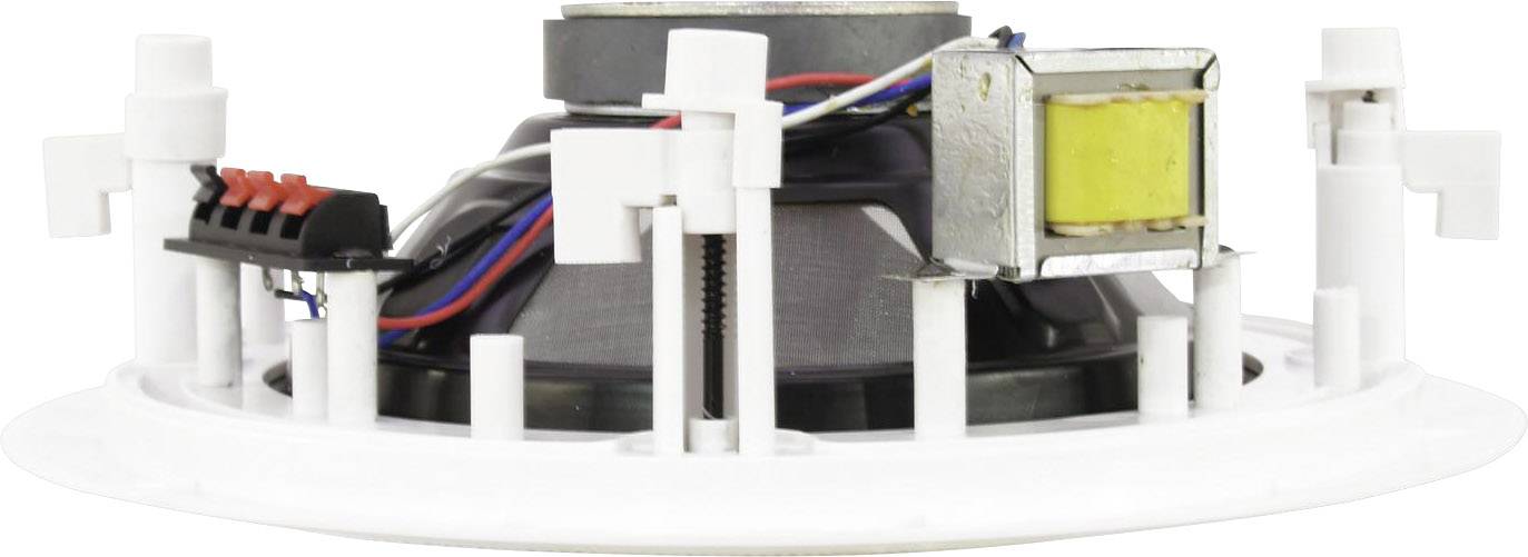 Omnitronic CS-8 Einbaulautsprecher 10W 100V Weiß 1St.