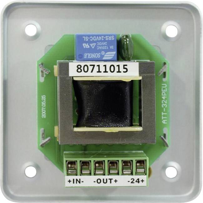 Omnitronic 80711015 Einbau ELA-Lautstärkeregler mono Silber