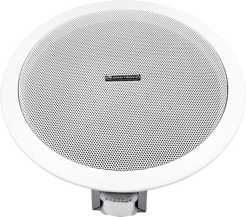Omnitronic CSE-6 Einbaulautsprecher 6W 100V Weiß 1St.