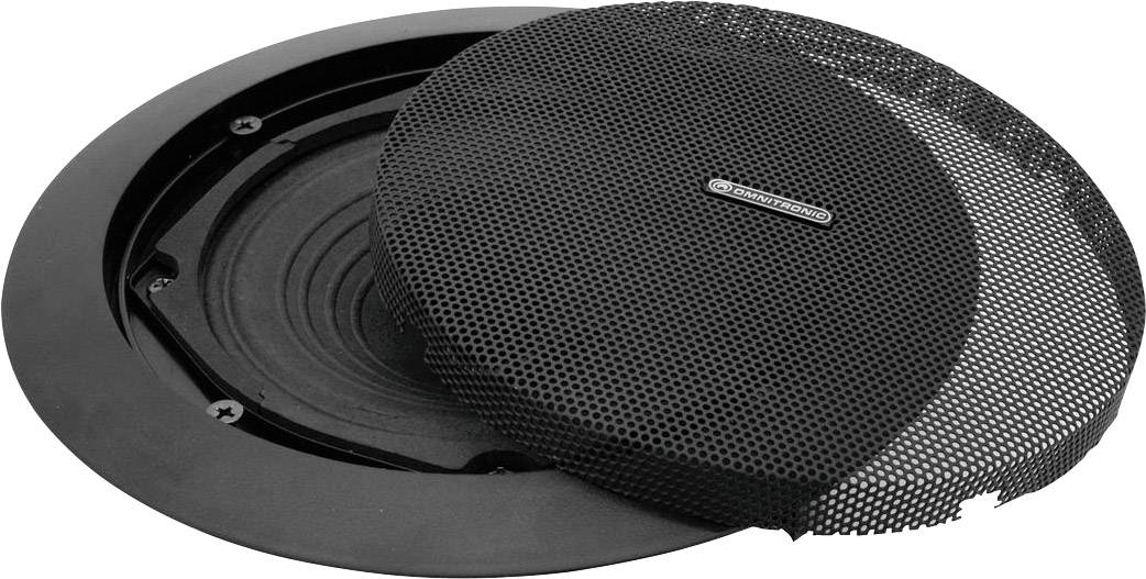 Omnitronic CS-5 Einbaulautsprecher 5 W 100 V Schwarz 1 St.