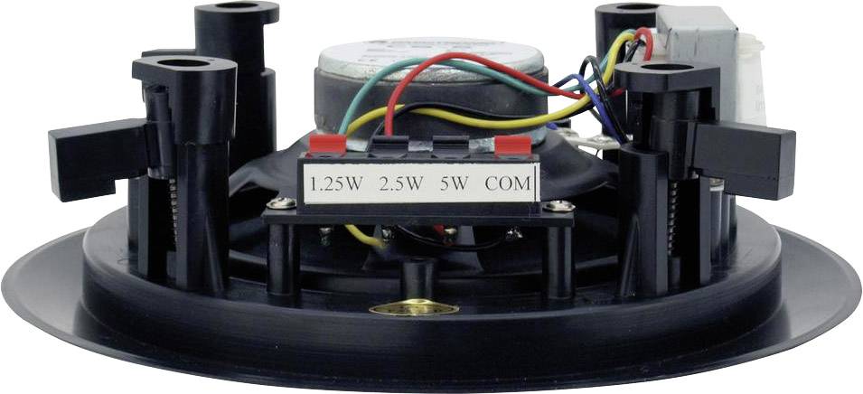 Omnitronic CS-5 Einbaulautsprecher 5 W 100 V Schwarz 1 St.