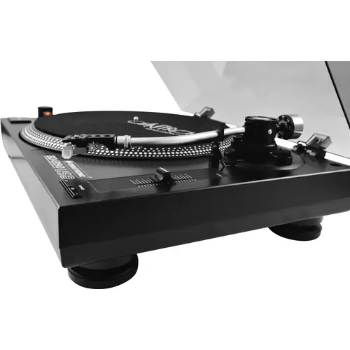 Omnitronic BD-1390 USB-Plattenspieler Riemenantrieb Schwarz Omnitronic BD-1390 USB-Plattenspieler Riemenantrieb Schwarz