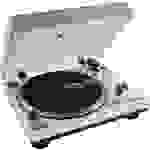 Omnitronic BD-1380 USB-Plattenspieler Riemenantrieb Silber
